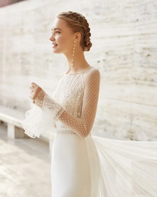 Abito da sposa 96 – Ricamificio Mauriello Sposa, Montesarchio