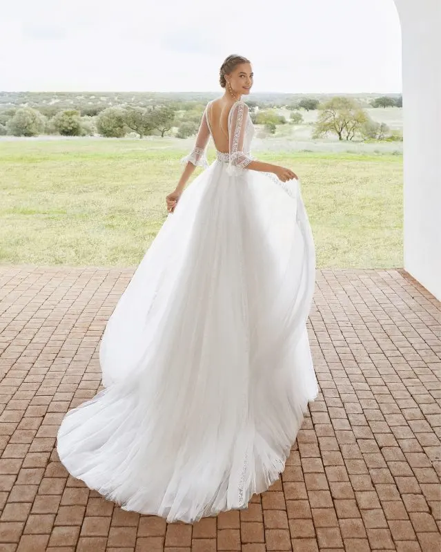 Abito da sposa 33 – Ricamificio Mauriello Sposa, Montesarchio