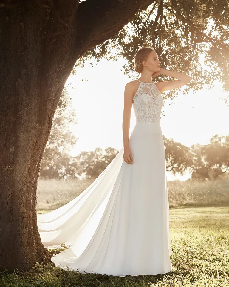 Abito da sposa 130 – Ricamificio Mauriello Sposa, Montesarchio