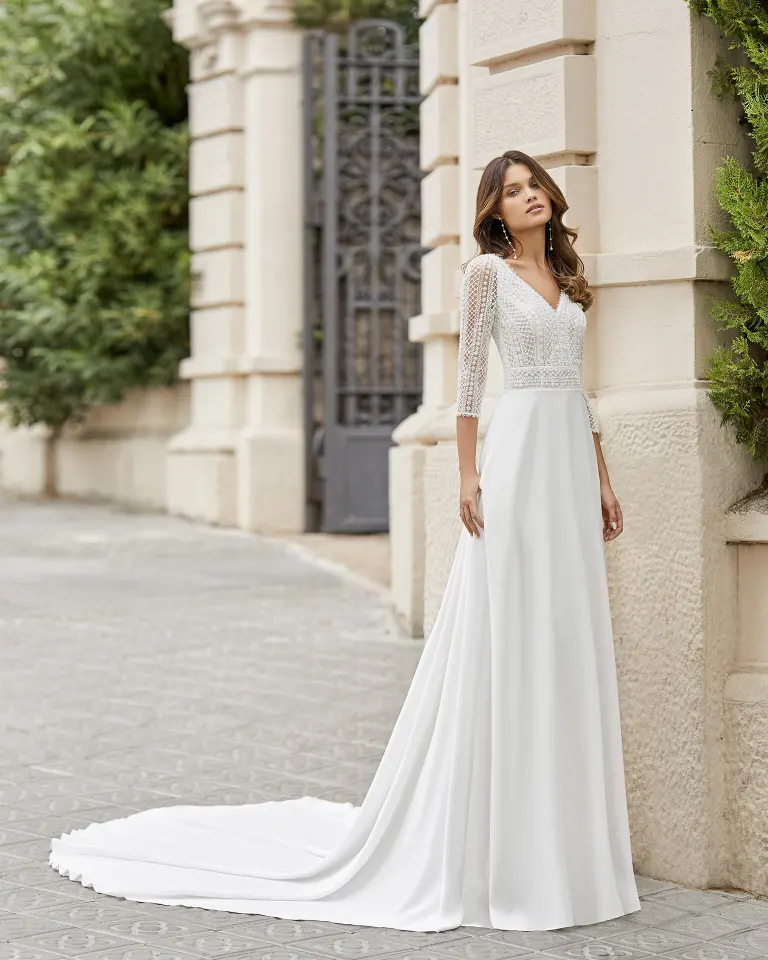 Abito da sposa 56 – Ricamificio Mauriello Sposa, Montesarchio