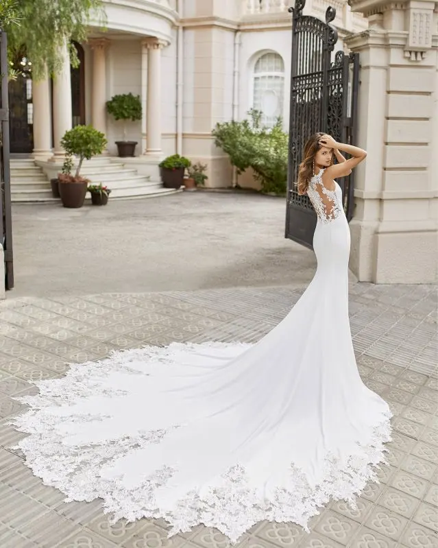 Abito da sposa 156 – Ricamificio Mauriello Sposa, Montesarchio